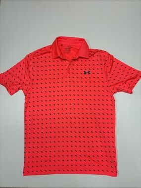 Mens Under Armour Coral Polo Shirt
